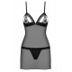 865-CHE-1 chemise & thong S/M