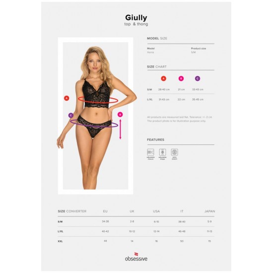 Giully 2-pcs set L/XL