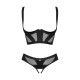 Chic Amoria 2-pcs crotchless set XS/S