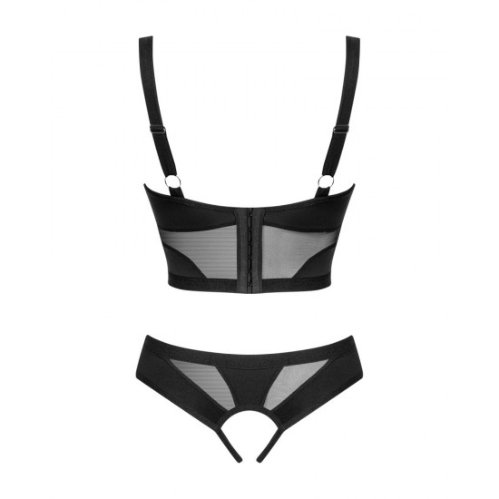 Chic Amoria 2-pcs crotchless set XS/S