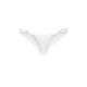 Arrowel White crotchless thong L/XL