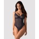 Nightly Blue crotchless teddy XS/S