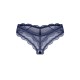 Nightly Blue crotchless thong XS/S