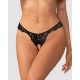 Trinise crotchless thong L/XL