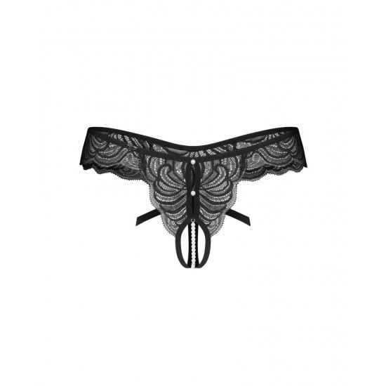 Trinise crotchless thong L/XL