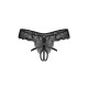 Trinise crotchless thong L/XL