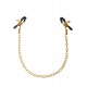 Chain Nipple Clamps Gold/Black