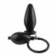 Inflatable Silicone Plug Black