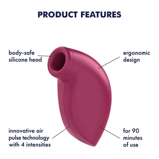 Satisfyer One Night Stand léghullámos csiklóizgató