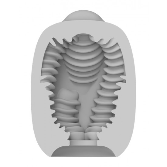 VIBEGGS - Twisty Tongues - Vibrating Masturbation Sleeve - White