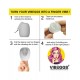 VIBEGGS - Twisty Tongues - Vibrating Masturbation Sleeve - White