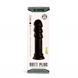 X -MEN 11 inch Butt Plug Black