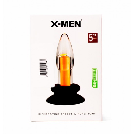X-MEN 10 Speeds Vibrating Plug_B15O50_1