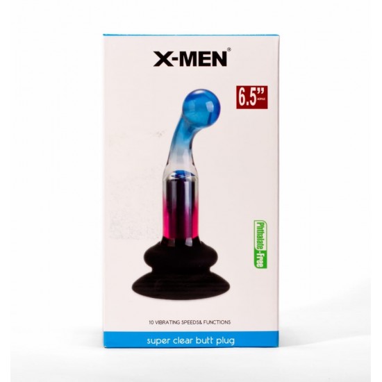X-MEN 10 Speeds Vibrating Gpot Plug 2_B15O50_1