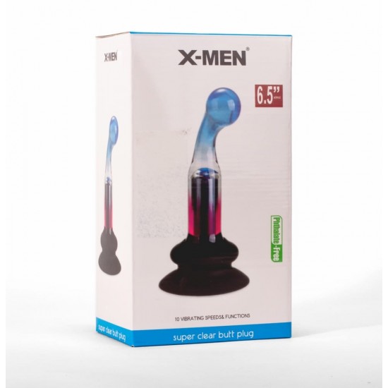 X-MEN 10 Speeds Vibrating Gpot Plug 2_B15O50_1