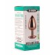 X-MEN Secret Shade Metal Butt Plug Rose S