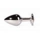 X-MEN Secret Shade Metal Butt Plug Black L