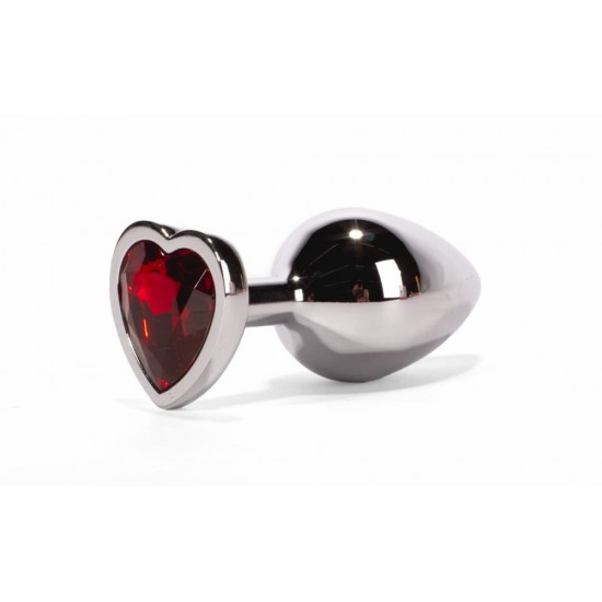 X-MEN Secret Shade Metal Butt Plug Red L