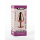 X-MEN Secret Shine Metal Butt Plug Rose Gold Heart L