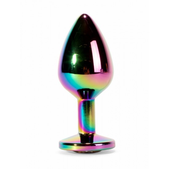 X-MEN Secret Shine Metal Butt Plug Rainbow L