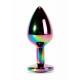 X-MEN Secret Shine Metal Butt Plug Rainbow L