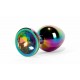 X-MEN Secret Shine Metal Butt Plug Rainbow L
