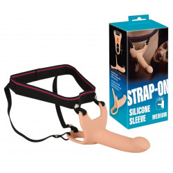 Strap-on Medium üreges felcsatolható dildó