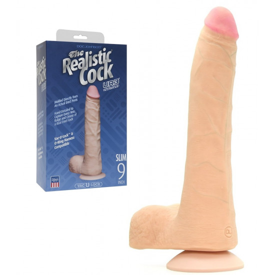 UR3 Realistic Slim 9" élethű dildó
