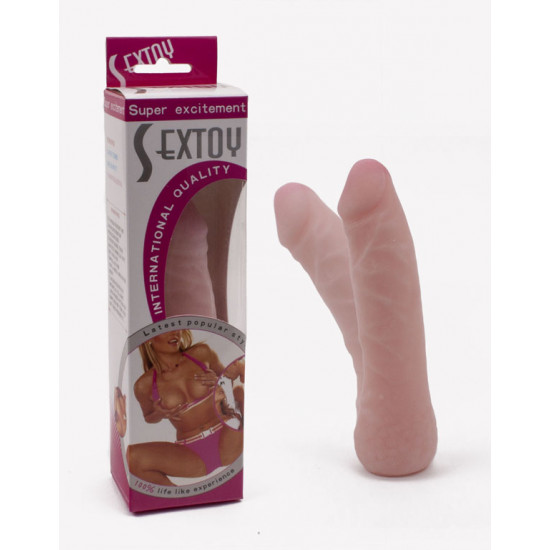 Crazy bőrhatású élethű dildó - 15cm