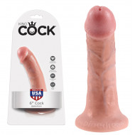 King Cock 6" élethű dildó