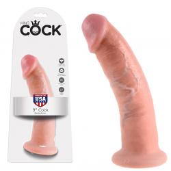 King Cock 9" élethű dildó