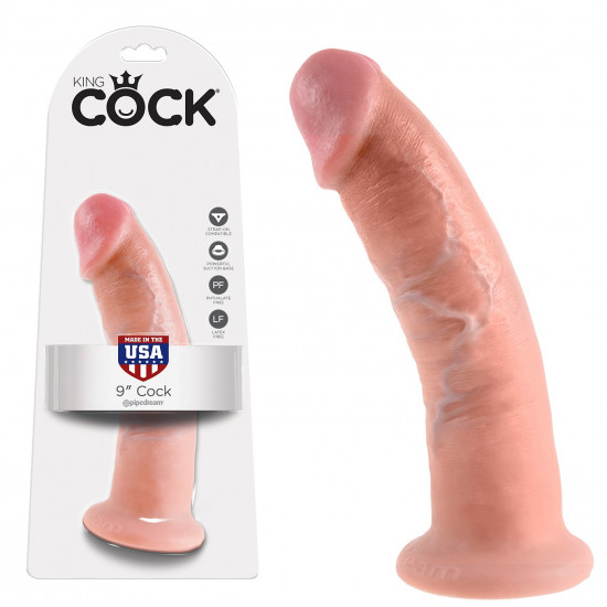 King Cock 9" élethű dildó