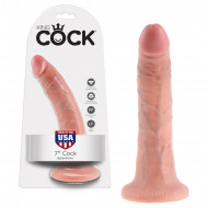 King Cock 7" élethű dildó