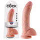 King Cock 9" élethű herés dildó