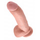King Cock 9" élethű herés dildó