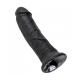 King Cock 8" élethű dildó - fekete