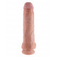 King Cock 11" élethű óriás dildó