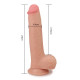 Skin 8" bőrtapintású realisztikus dildó