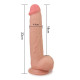 Skin 8,5" bőrtapintású realisztikus dildó