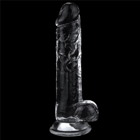 Flawless 7,5" Clear áttetsző realisztikus dildó