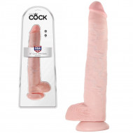 King Cock 14" élethű óriás dildó