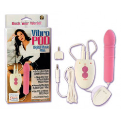 Vibro Pod zenével vezérelhető vibrátor