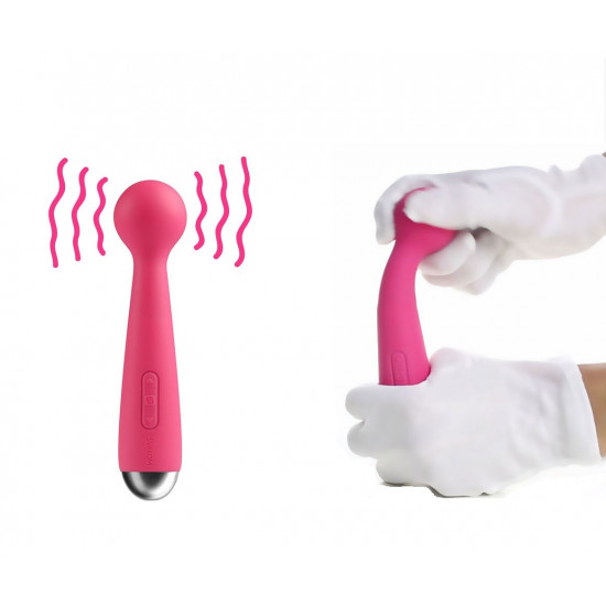 Svakom Emma Mini masszírozó vibrátor - piros