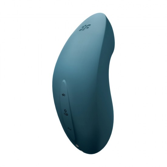 Satisfyer Vulva Lover 2 léghullámos csiklóizgató - kék