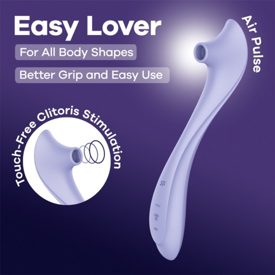 Satisfyer Easy Lover léghullámos csiklóizgató vibrátor