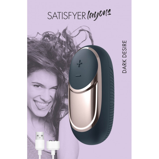 Satisfyer Dark Desire akkus csiklóizgató vibrátor