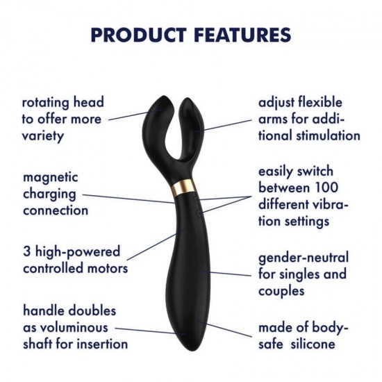Satisfyer Partner Multifun 3 akkus párvibrátor