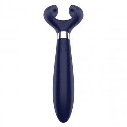 Satisfyer Partner Multifun 3 akkus párvibrátor - kék
