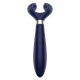 Satisfyer Partner Multifun 3 akkus párvibrátor - kék