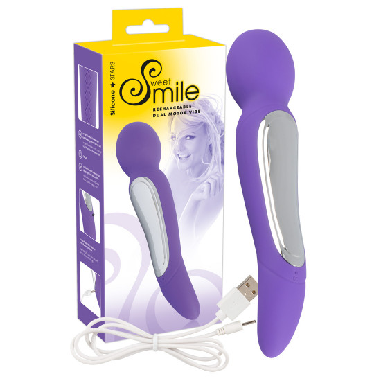 SMILE Wand dupla motoros masszírozó vibrátor